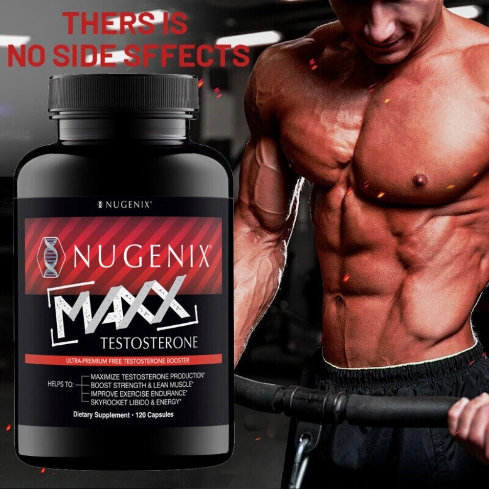 Testosterone Maxx Male Enhance Energy Improve Libido Strength Muscle 120 CT US