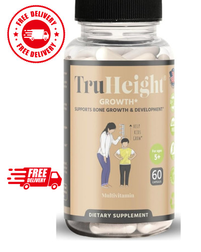 Growth Capsules – Natural Growth & Development Supplement for Kids & Teens – End