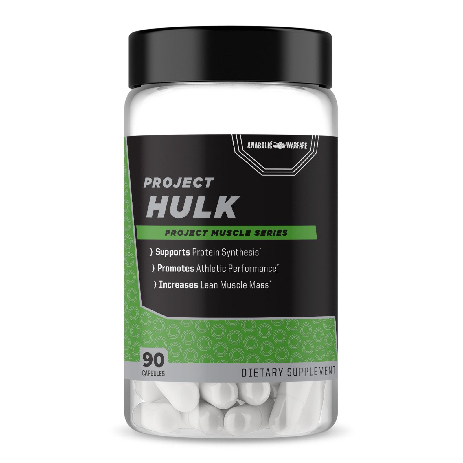ANABOLIC WARFARE PROJECT HULK Strength Lean Muscle Growth Athletic Performance