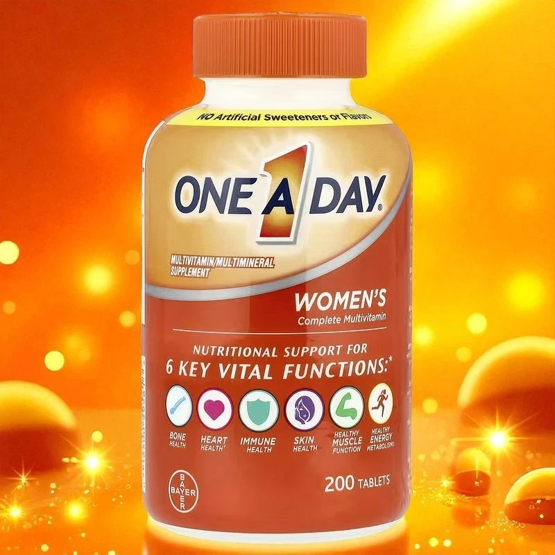 One-A-Day Women’s Complete Multivitamin 200 Tablets Exp: 02-2027 Free Shipping