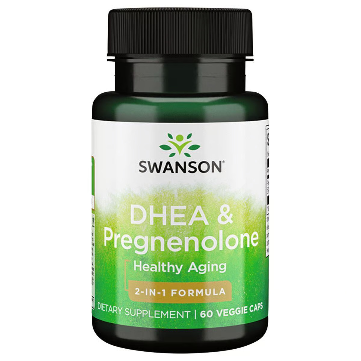 Swanson Dhea and Pregnenolone Complex 60 Veggie Capsules