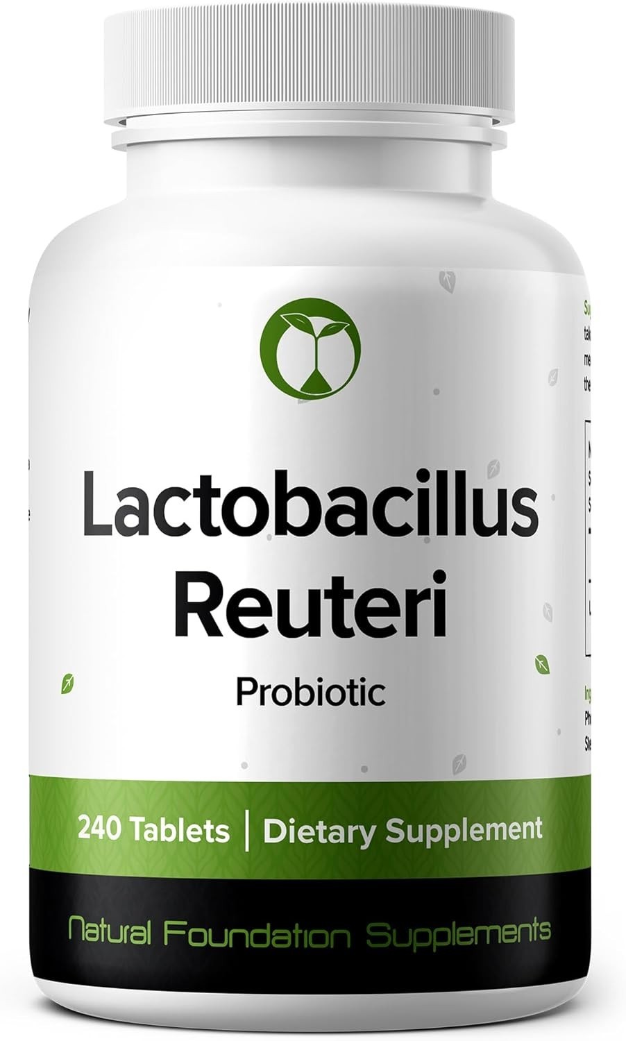 Lactobacillus Reuteri Probiotic Supplement 240 Tablets 3 Billion CFU Probiotics.