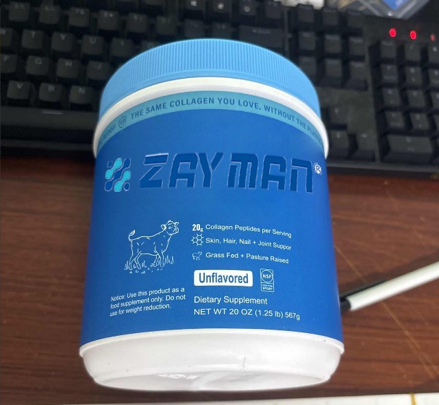 Hydrolyzed Collagen Peptides Powder – Unflavored for Skin & Joint Support – 20oz