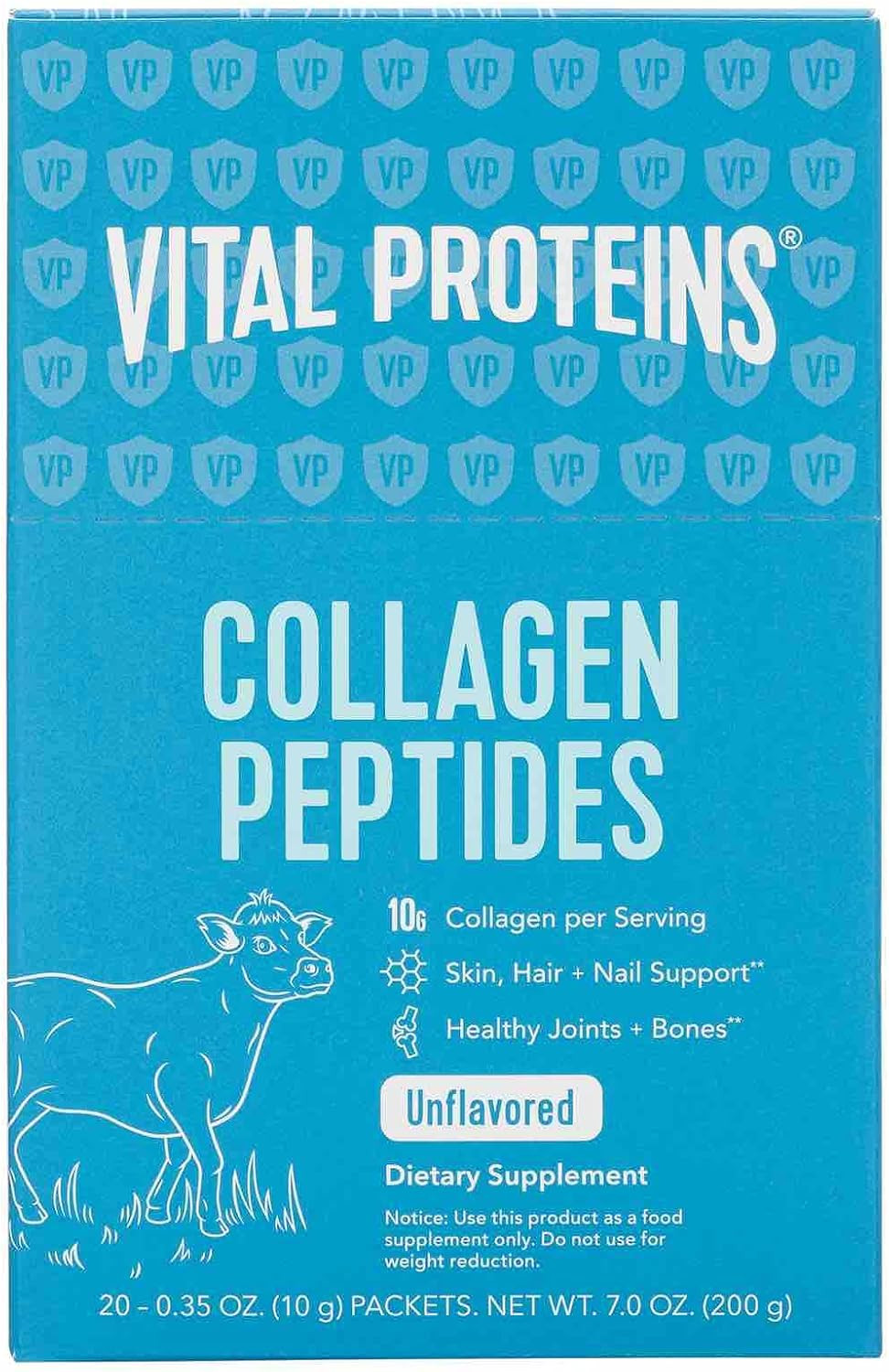 Collagen Peptides 20Ct Box, 0.35 Oz