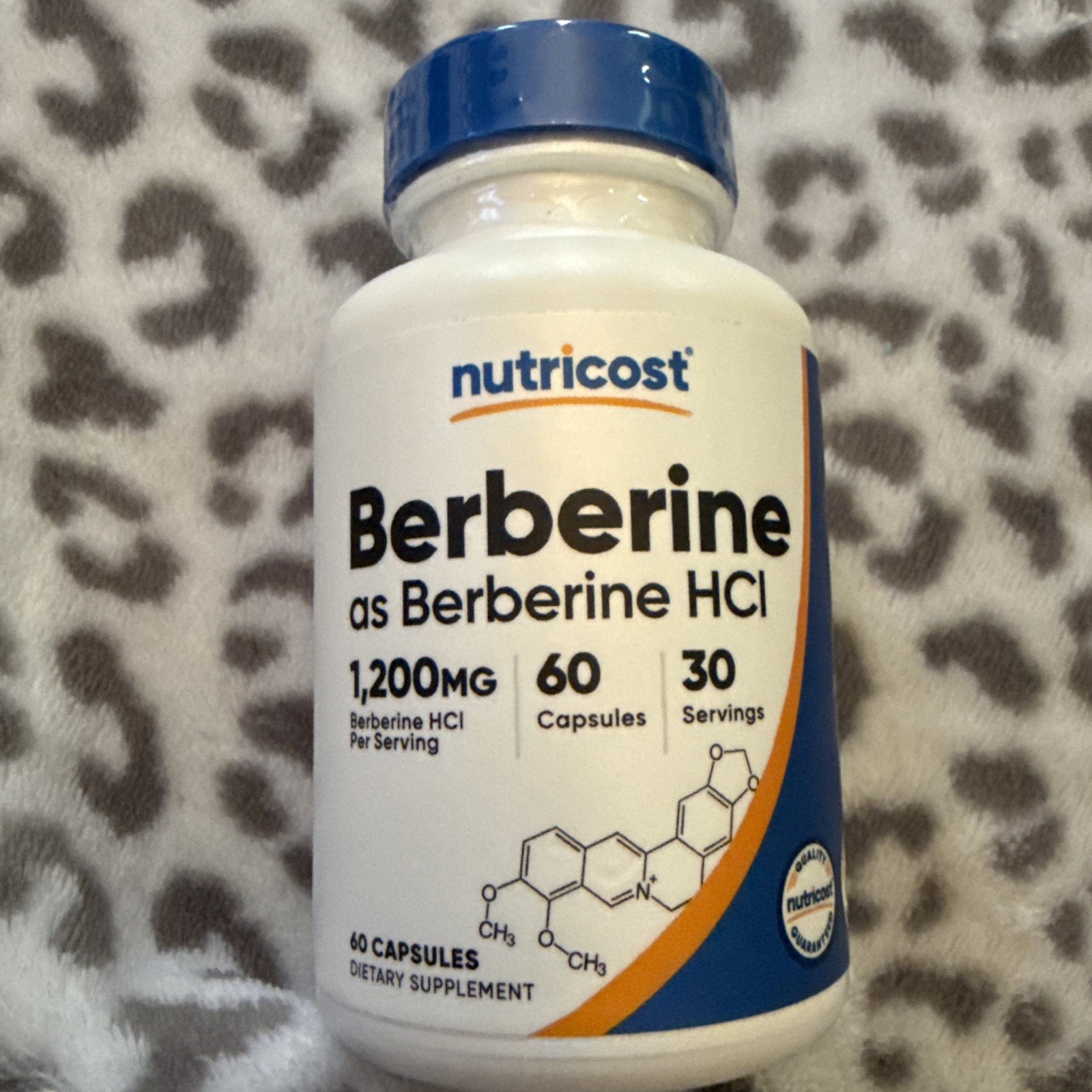 Nutricost Berberine HCl 600mg, 60 Capsules – Gluten Free, Vegetarian & Non-GMO