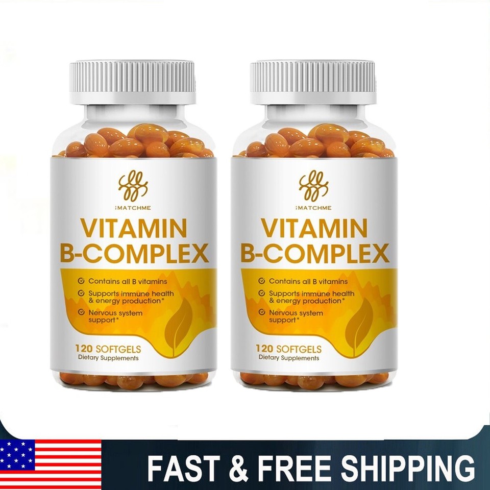 Vitamin B Complex Supplement  Super B Vitamin, Immune Boost, Energy 240 Capsules