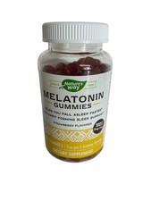 Nature’s Way Sleep Support Melatonin Strawberry Gummies, 5mg 120 Total
