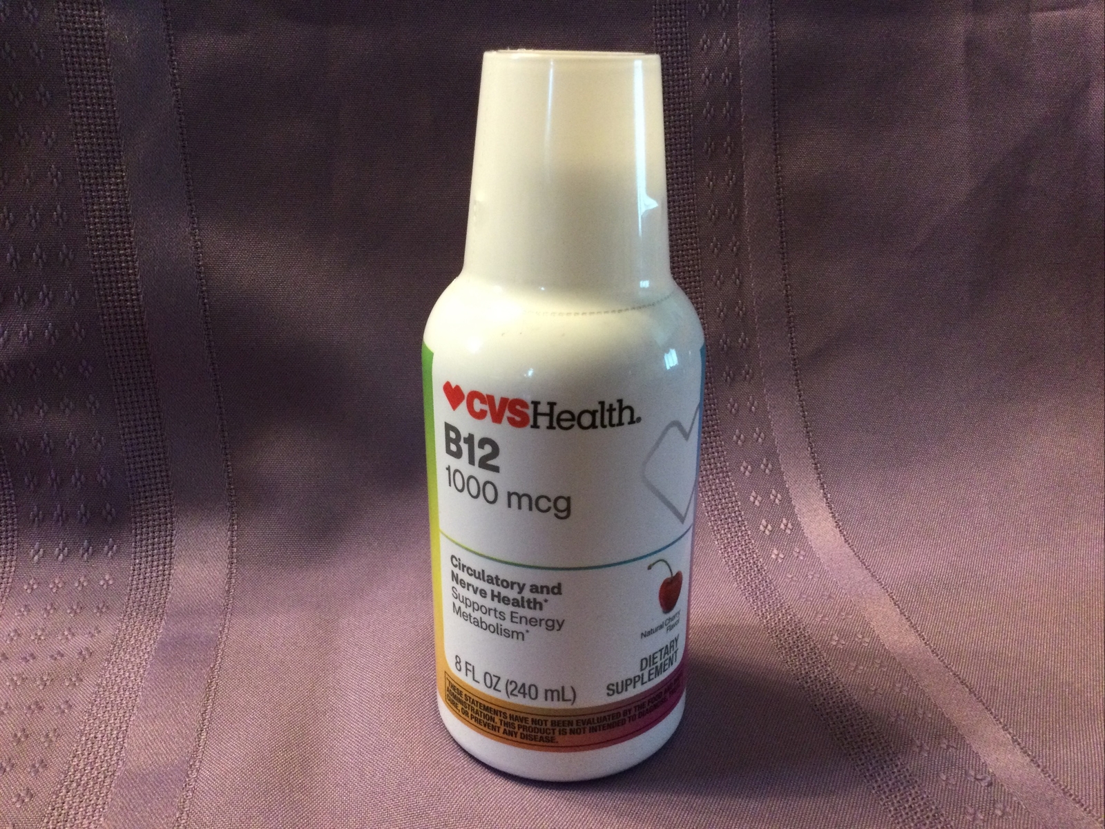 Vitamin B12 1000mcg CVS liquid Nerve, Circulatory, Energy, Memory Lot 11/25