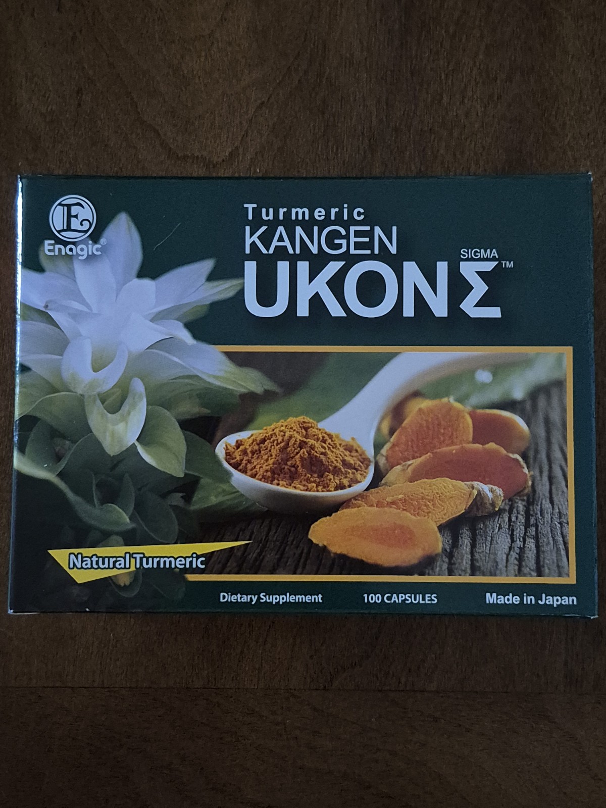 Enagic Original Kangen Ukon Turmeric Dietary Supplement –  Capsules