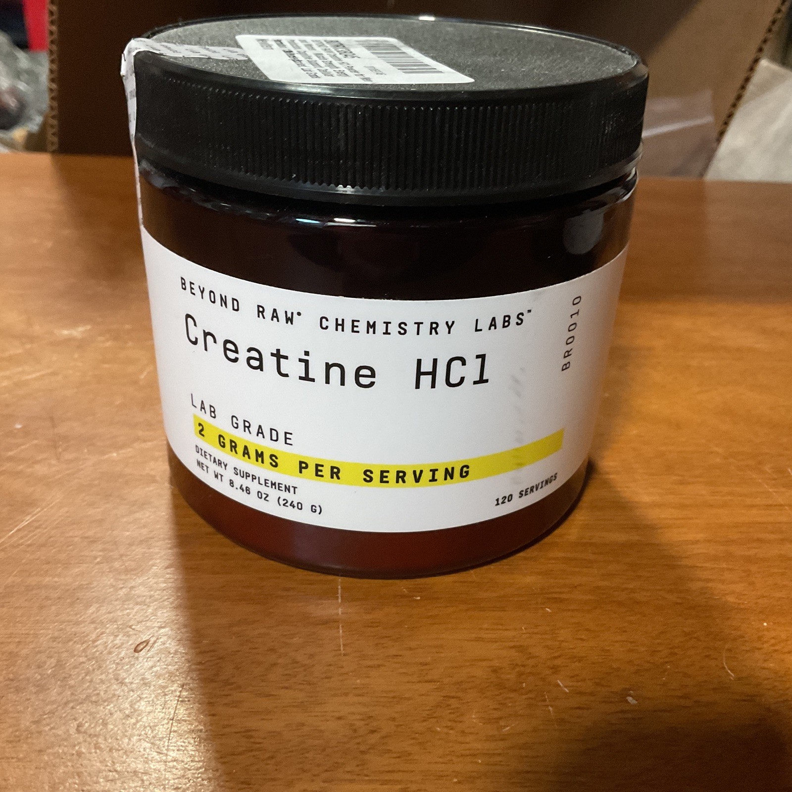 Creatine HC1 Lab Grade Dietary Supplement 120 Servings