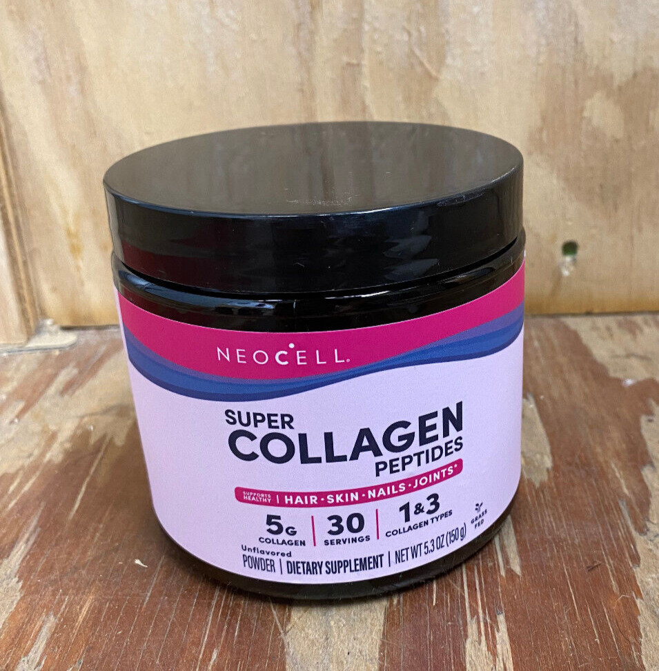 NeoCell Super Collagen Peptides, Unflavored Powder, Exp 10/26