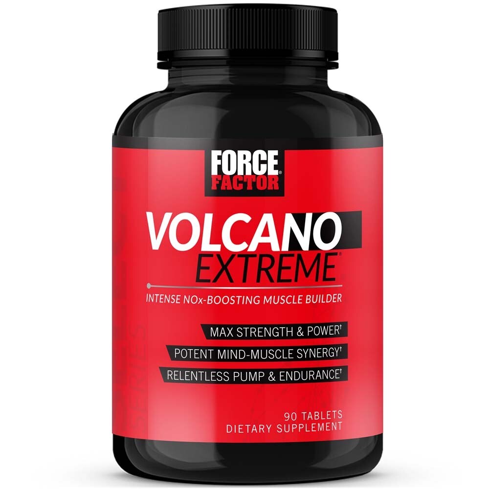 VolcaNO Extreme Pre Workout Nitric Oxide Booster & Muscle Builder Enhanced Focus