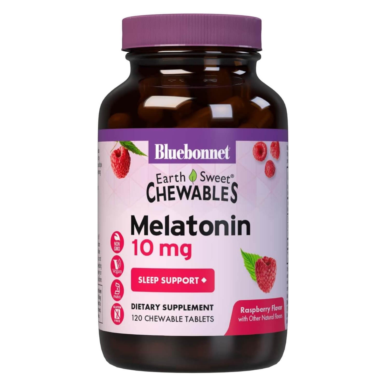 Bluebonnet Earthsweet Melatonin 10 Mg 120 Chewable Tablet, Sleep Support