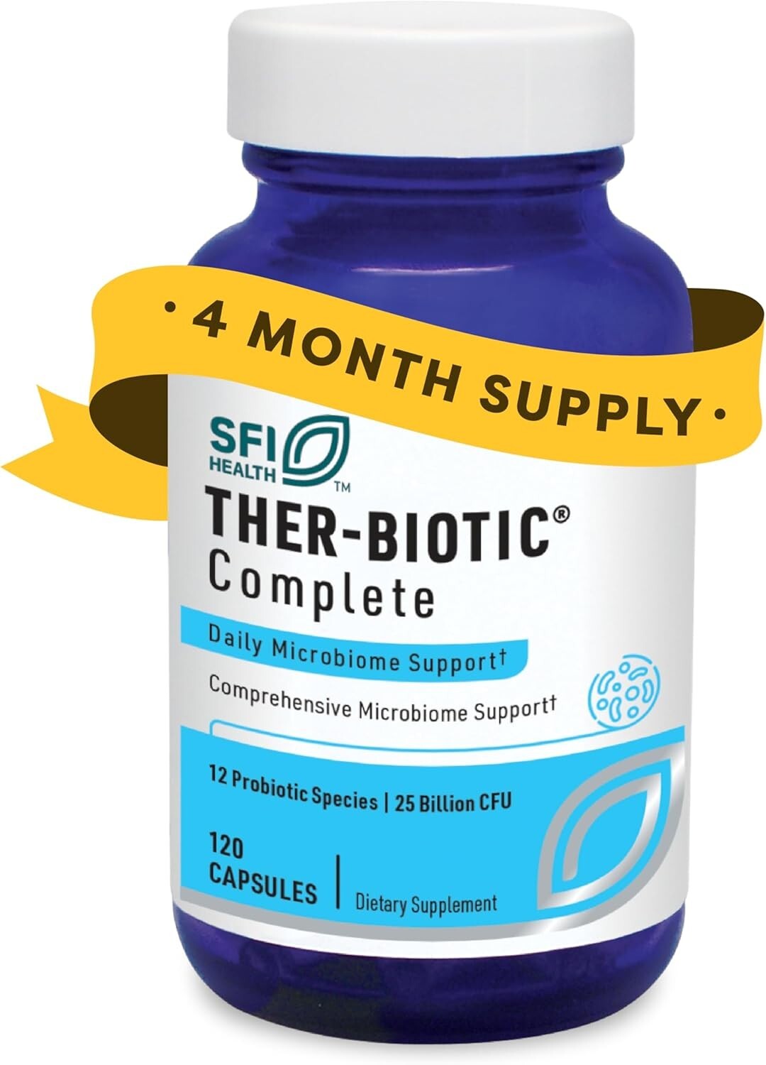 Klaire Labs SFI Health Ther-Biotic Complete – Hypoallergenic Probiotics for Wome