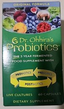 Dr. Ohhira’s PROBIOTICS, 60 Capsules | + PREBIOTIC & Postbiotic expiration 9/27