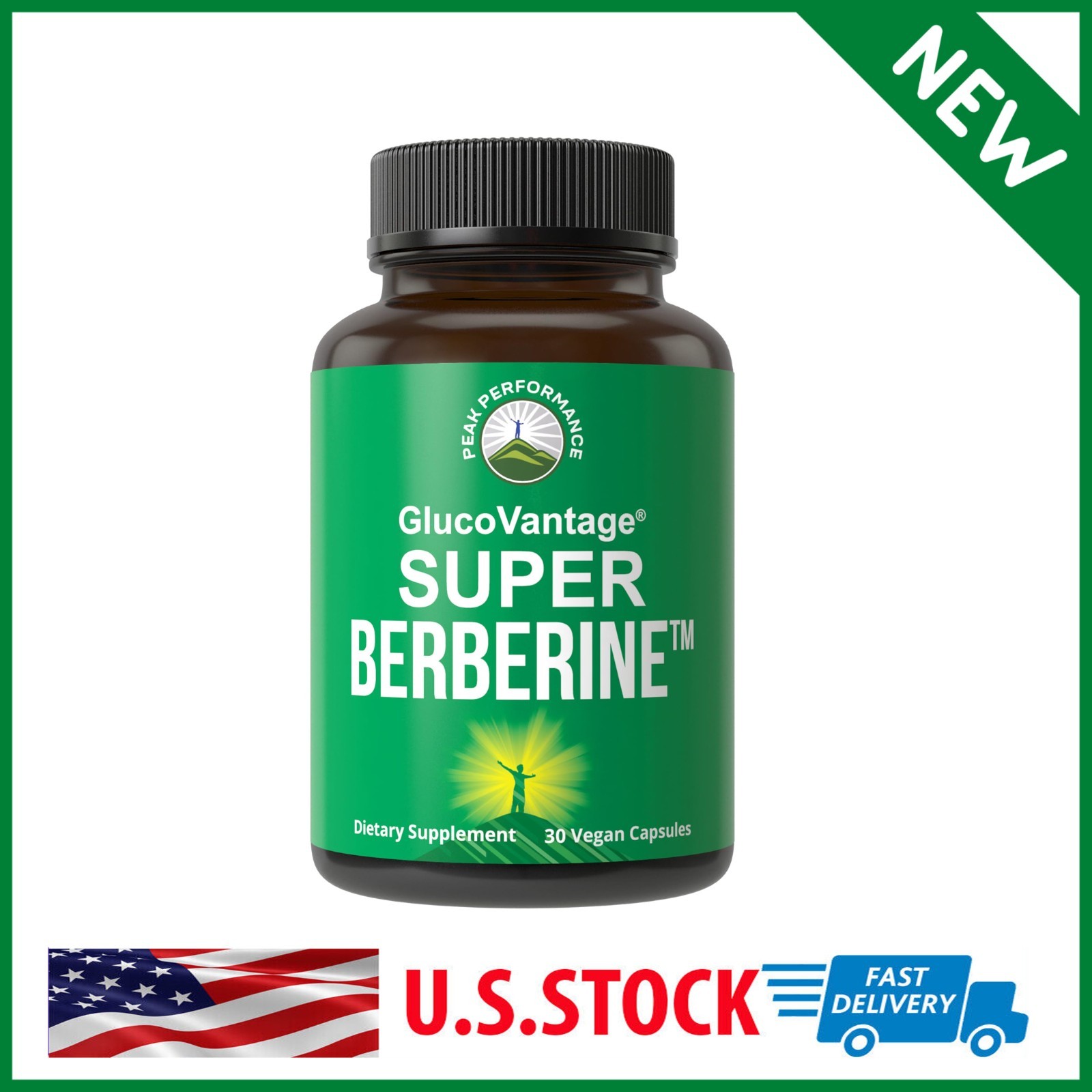 Super Berberine-Dihydroberberine GlucoVantage® 5X More Effective Than Regular