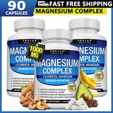 1000mg Magnesium Complex with 8 Types | for Sleep, Muscles & Health