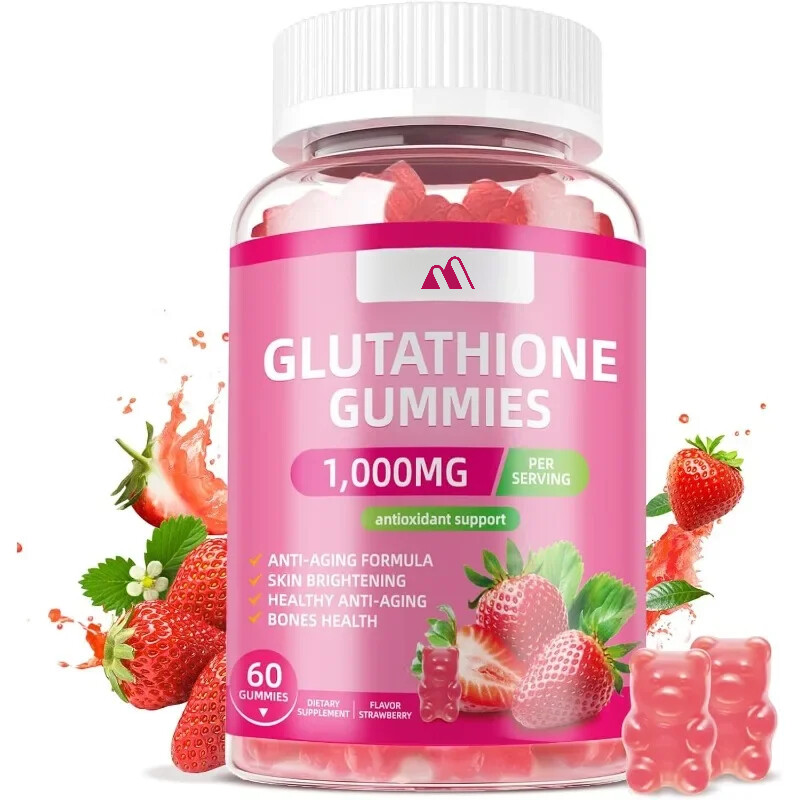 Collagen Glutathione Gummies Supplement 60 Capsules