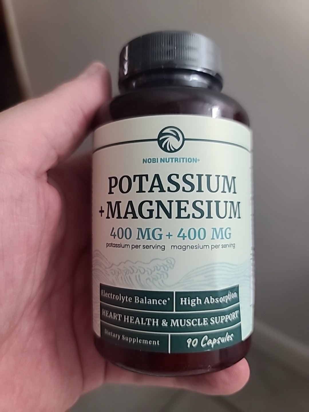 Nobi Nutrition Potassium + Magnesium