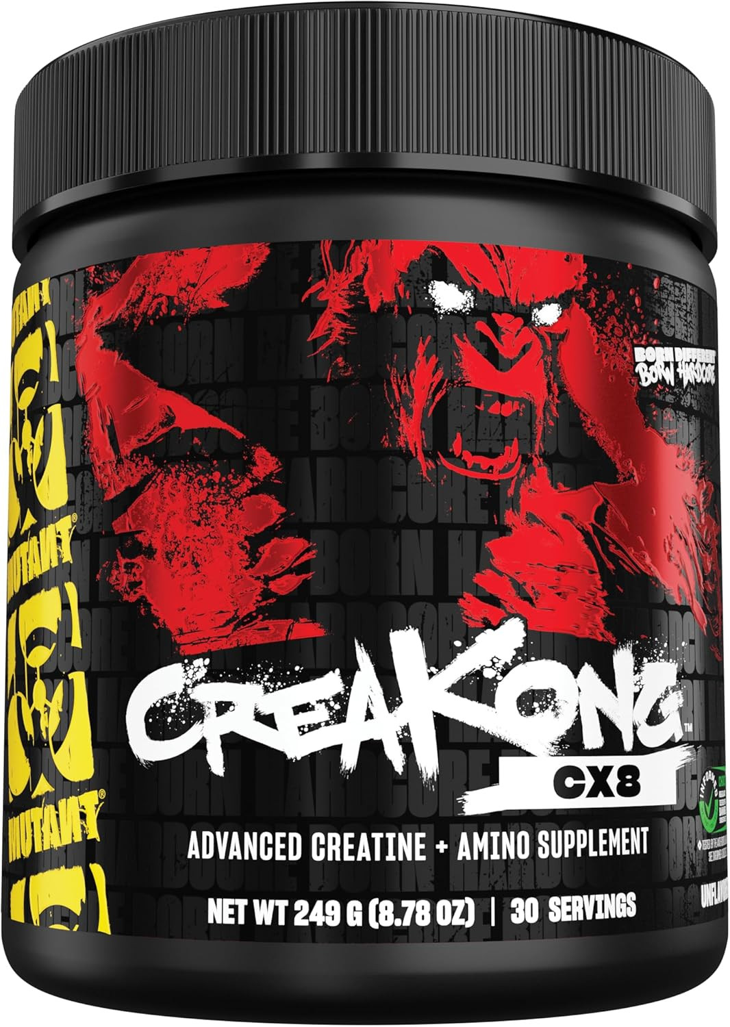 MUTANT CREAKONG CX8 Advanced Creatine Amino Muscle Building Performance 30 Serve