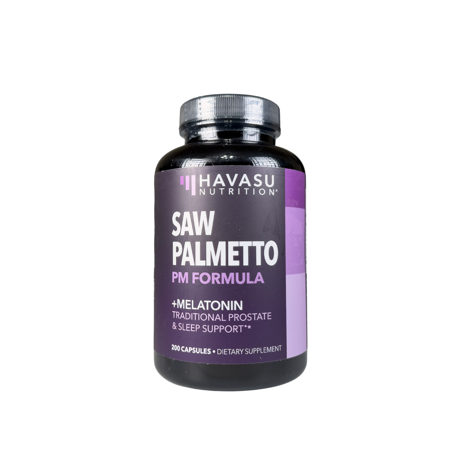 Saw Palmetto PM for Men with Melatonin 3mg – Night Time Prostate Health 200ct