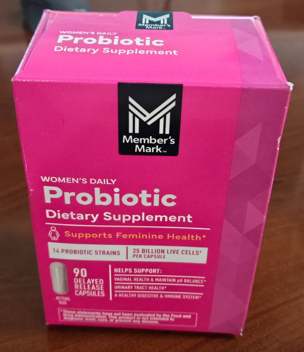 Member’s Mark Women’s Daily Probiotic 90 Delayed Release Capsules EXP 9/2026