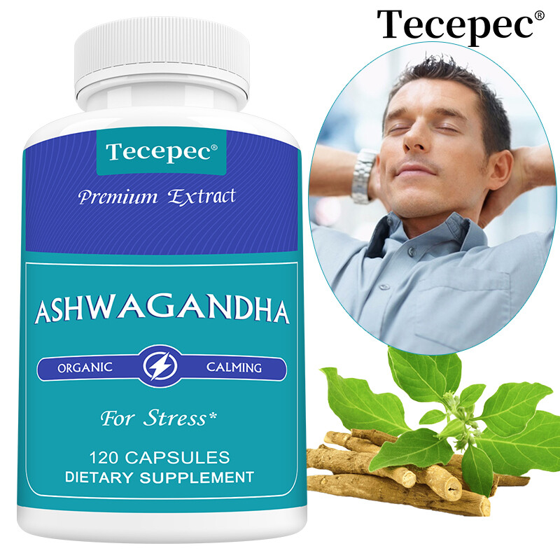 Ashwagandha 120 Capsules Balance Energy Levels Support Emotions Health Non GMO