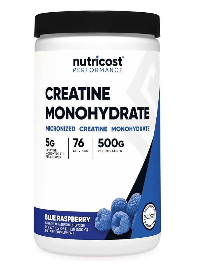 Lot of 2 Pure Creatine Monohydrate 500 Gram Powder expire 2028