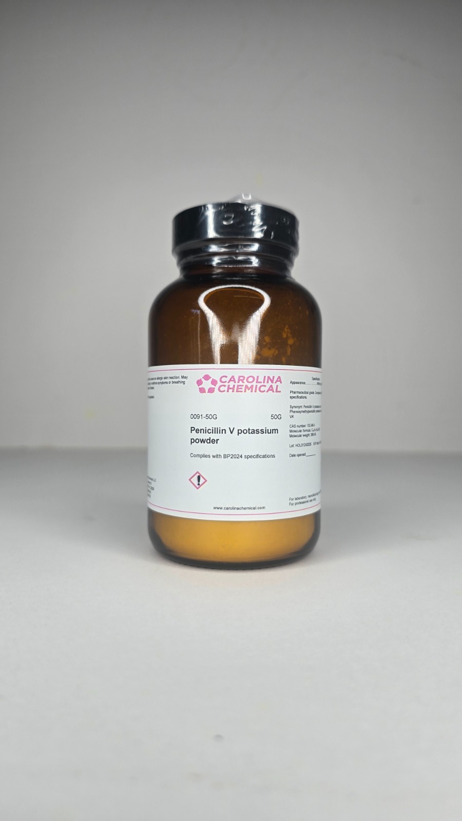 Penicillin V Potassium Powder CAS Number 132-98-9 50 Gram