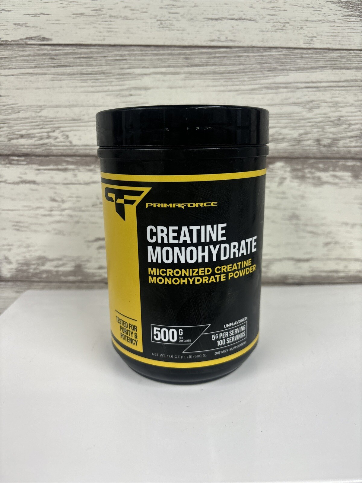 Primaforce Micronized Creatine Monohydrate Powder 500 Grams (1.1 Pounds) 05/26