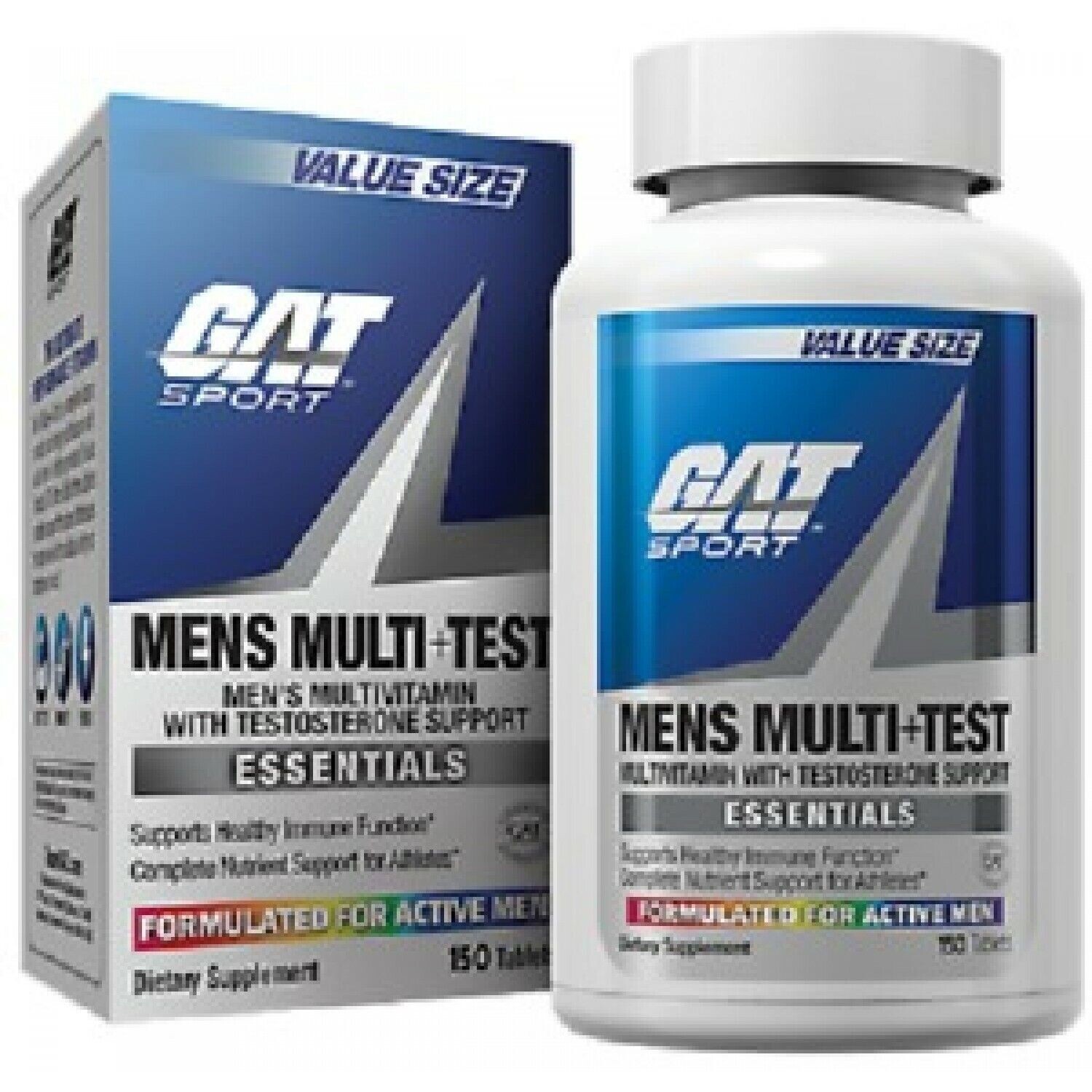 GAT Mens Multi + Test All-in-One Product Capsule – 150 Count Exp 03/2026