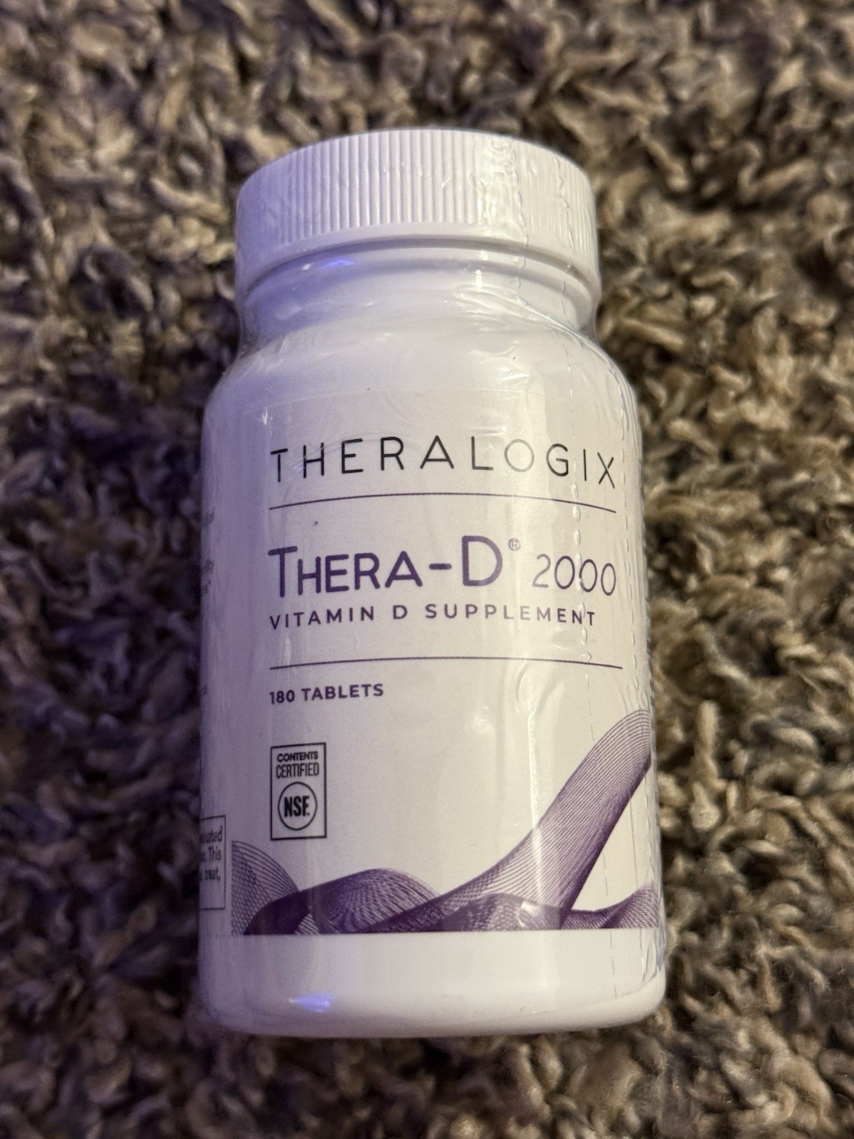 Wow😱😨 1 Theralogix Thera-D 2000 ,Vitamin D Supplement 180 Tablets Exp:03/28