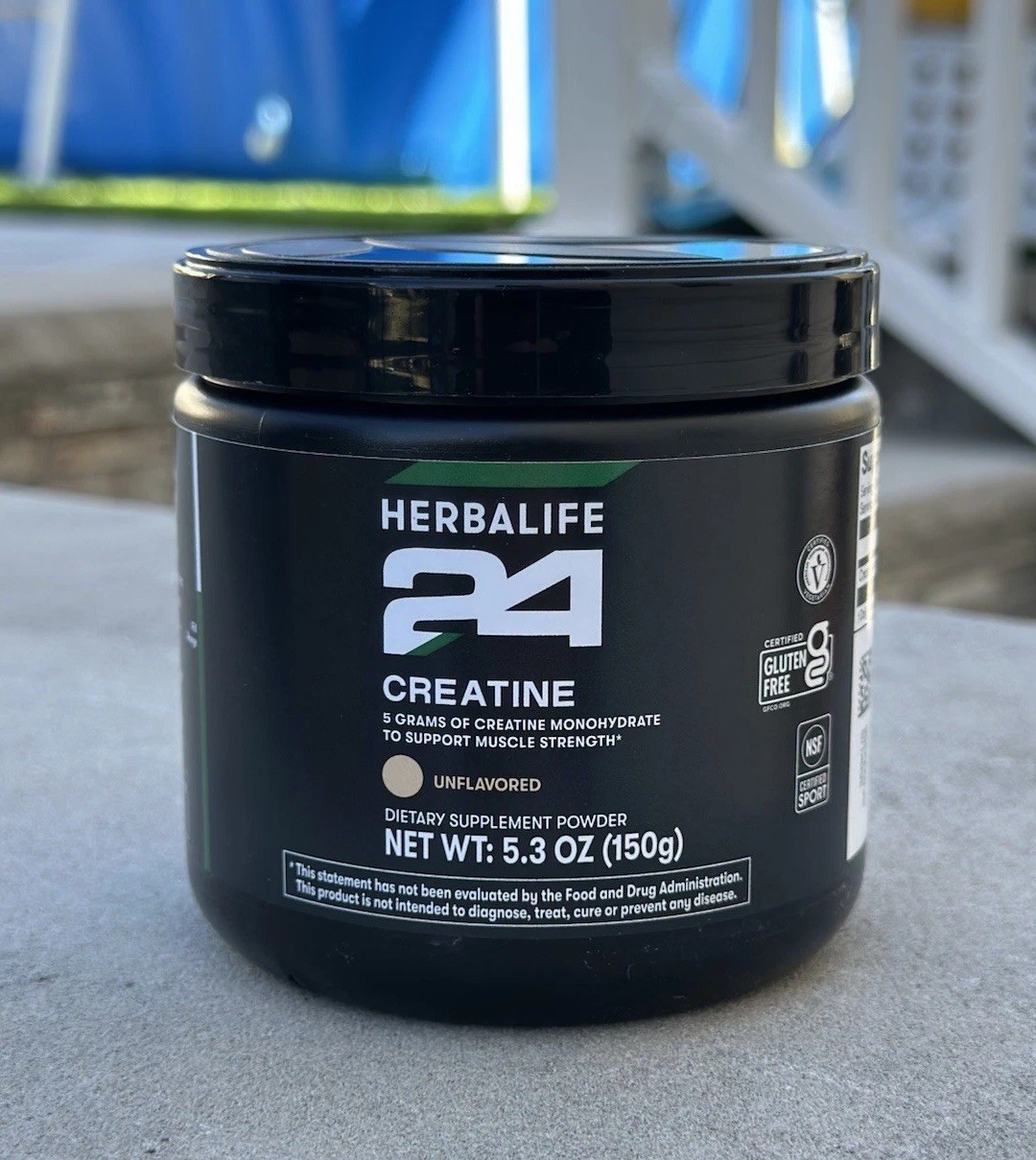 Herbalife Creatine  Monohydrate 5.3oz Unflavored to Support Muscle Ex 2/27