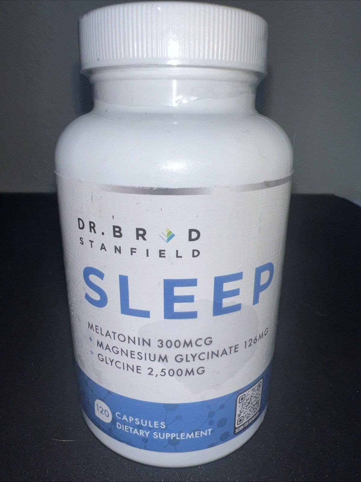Melatonin 300mcg, Magnesium Glycinate 126mg, Glycine 2500mg, Sleep Support,