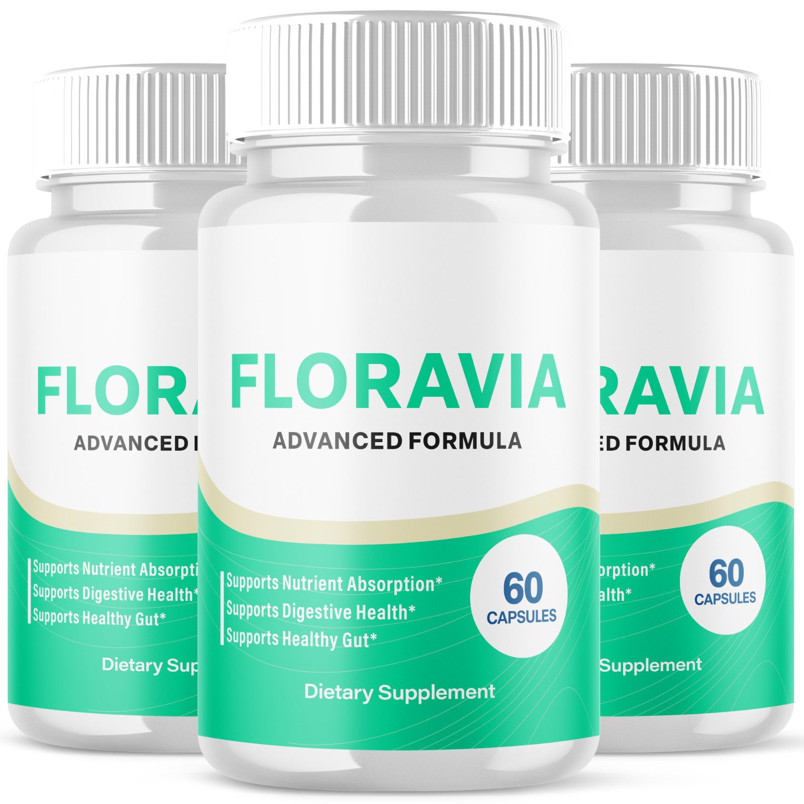 3 – Floravia Probiotic Gut Health Formula Enhance Digestive Function 180 Capsule