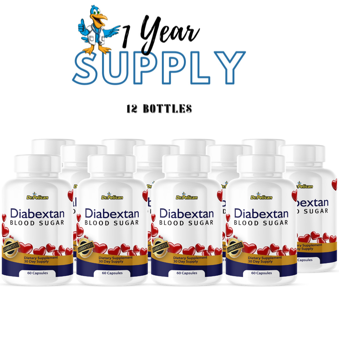 Diabextan- Blood Support- 12 Bottles- 720 Capsules