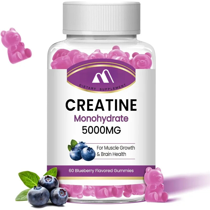 Creatine Monohydrate Gummies 60 Capsules