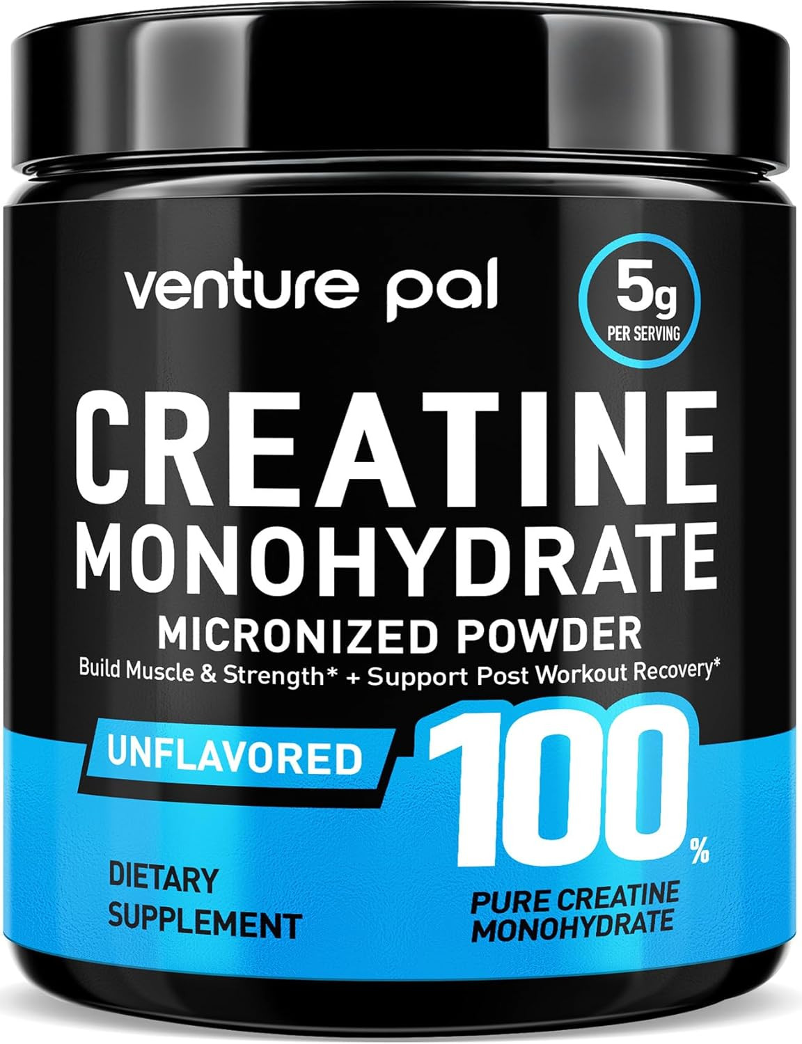 100% Pure Micronized Creatine Monohydrate Powder, Unflavored Creatine for Women