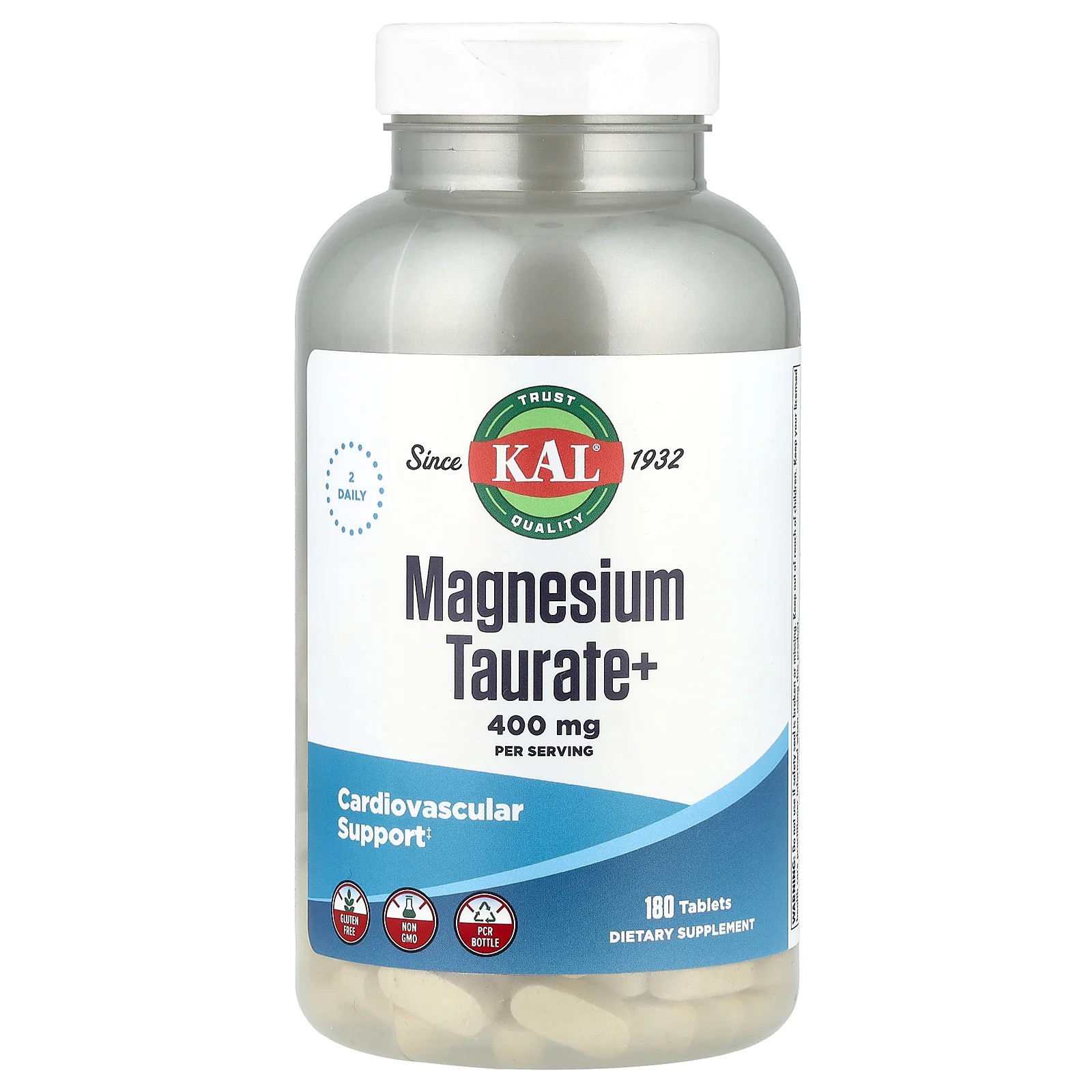 Magnesium Taurate+, 180 Tablets