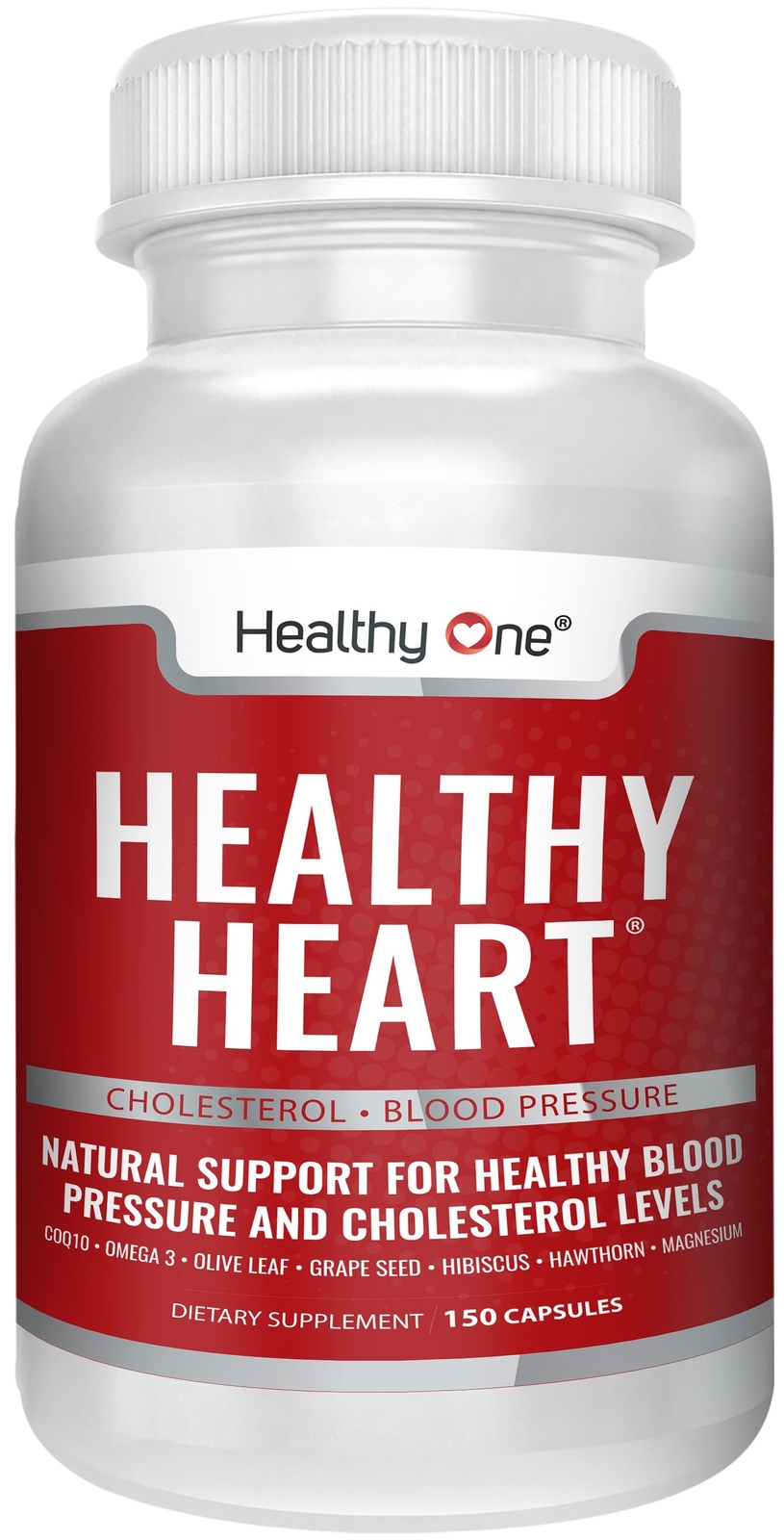 Healthy Heart – Blood Pressure, Cholesterol and Cardiovascular Supplement