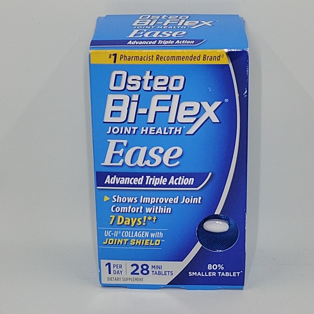 Osteo BiFlex Ease Advanced Triple Action Dietary Supplement -28 Tabs Exp 12/2026