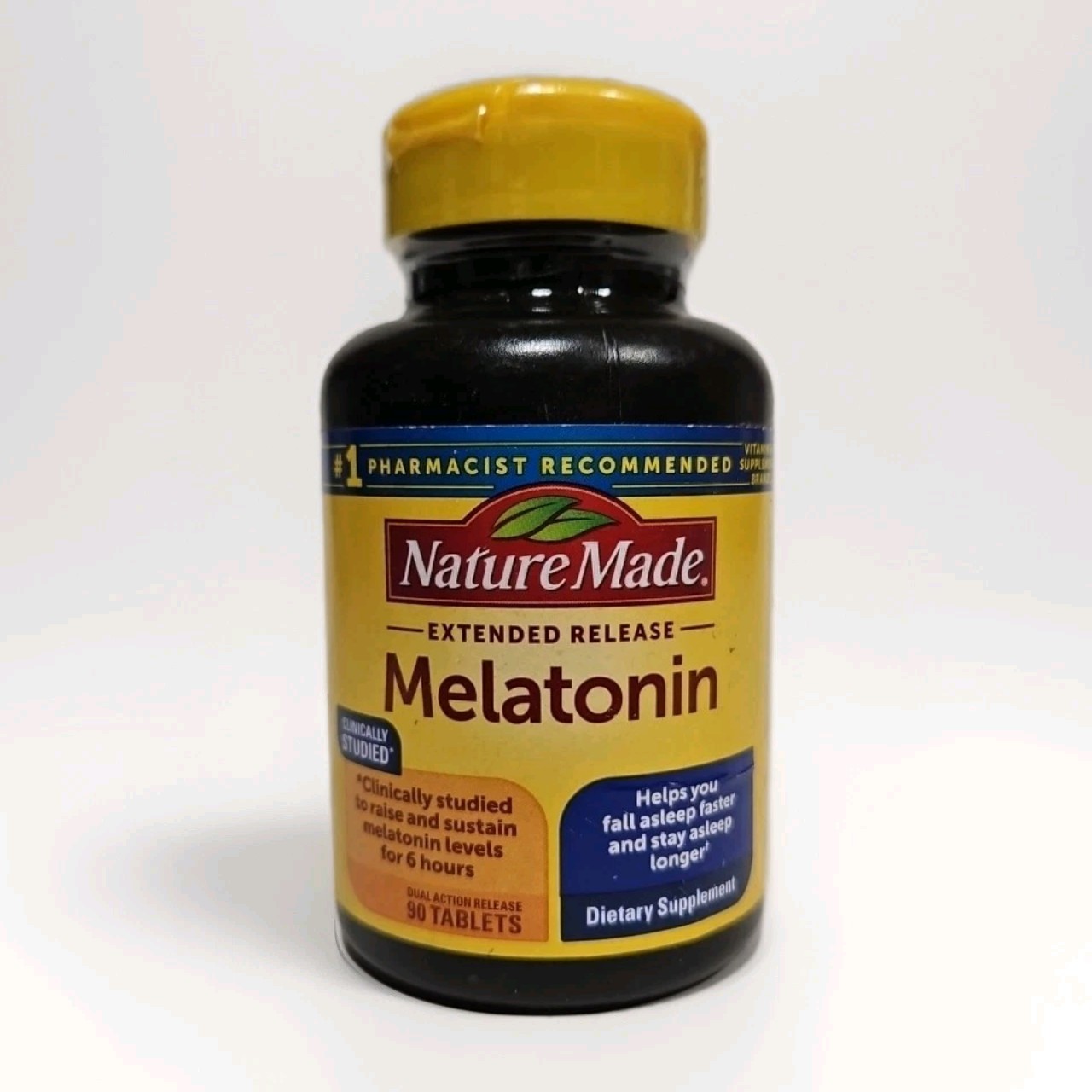 Nature Made Extended Release Melatonin 90 Tabs Exp 5/26