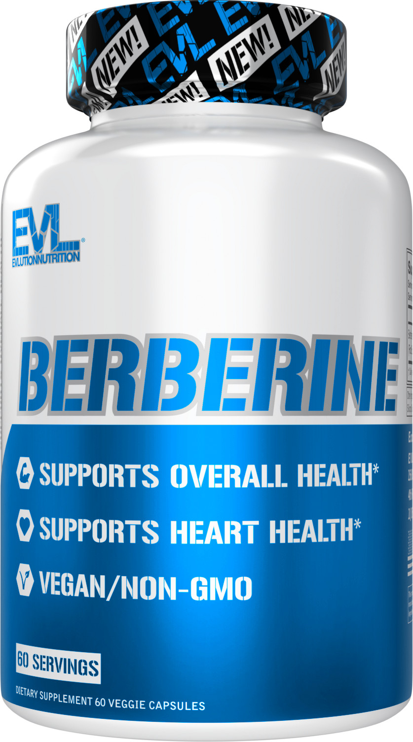 Evlution Nutrition Berberine – Supports Heart Health – 60 Servings