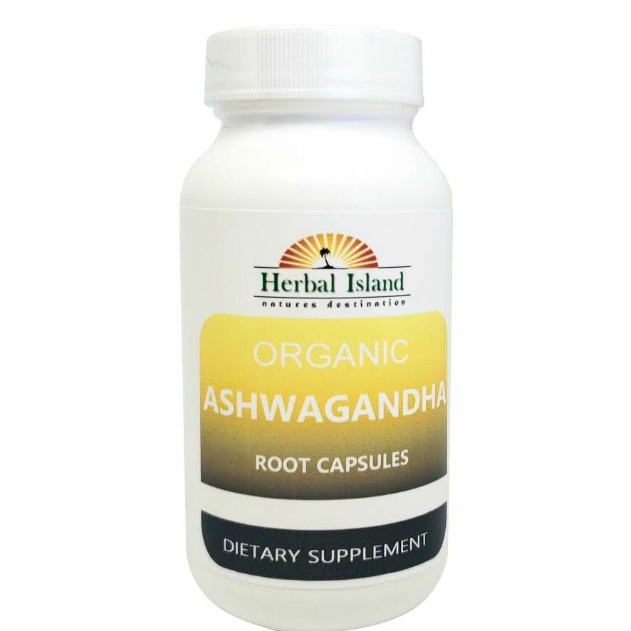 30 Ashwagandha Root Powder Capsules 400mg Withania Somnifera – Organic – Non GMO