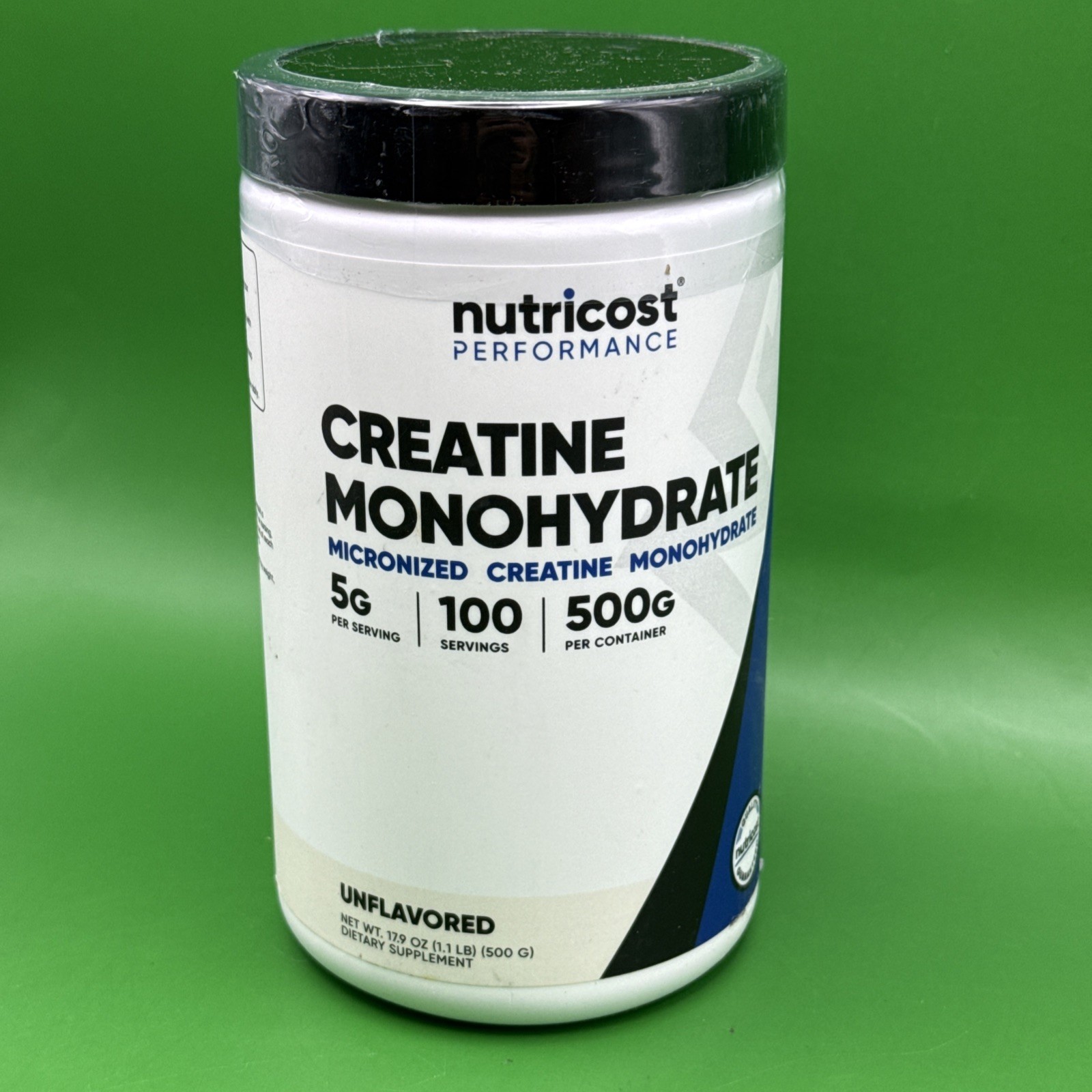 Nutricost Pure Creatine Monohydrate 500 Gram Powder