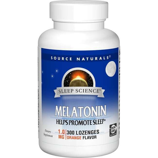 Source Naturals Melatonin – Orange 1 mg 300 Loz