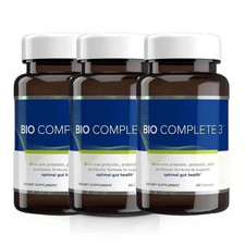 3 PACK 60Caps Bio Complete 3 Capsules Prebiotic Probiotic Postbiotic Supplement