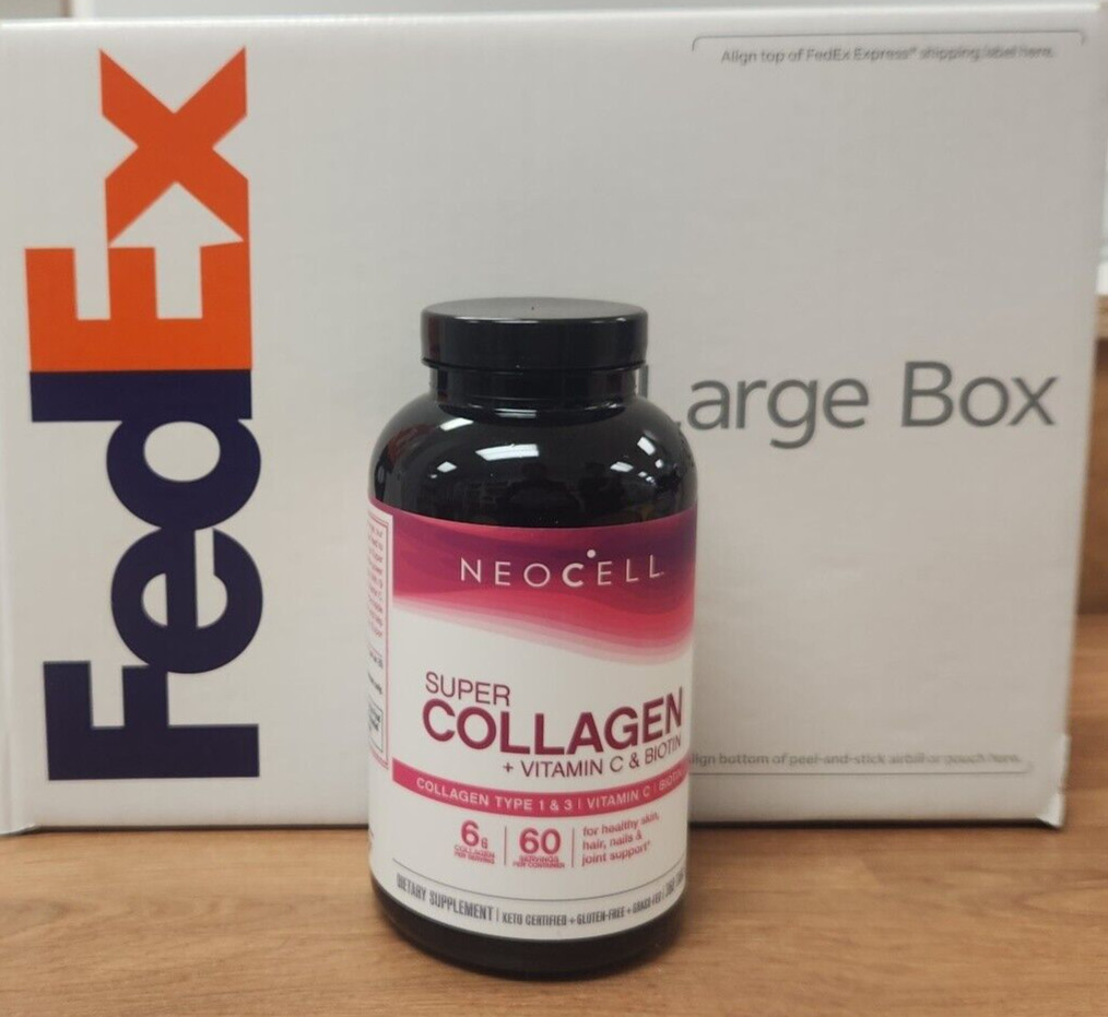 NeoCell Super Collagen Tablets + Vitamins C & Biotin 360 PILLS