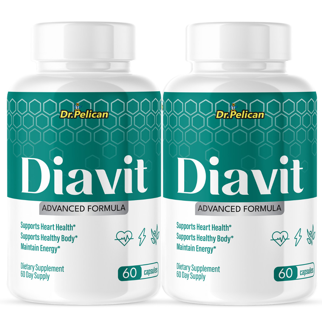 Diavit- Blood Support- 2 Bottles- 120 Capsules