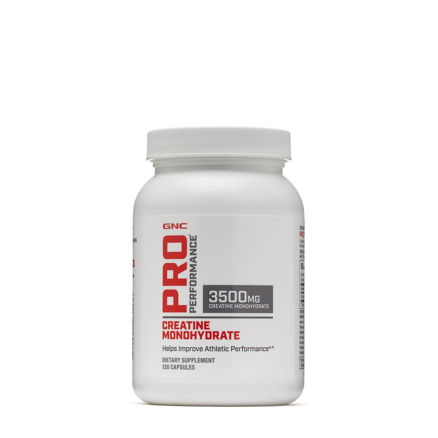 GNC ProPerformance Creatine Monohydrate 3500mg 120 Capsules(EXP:04/2027)